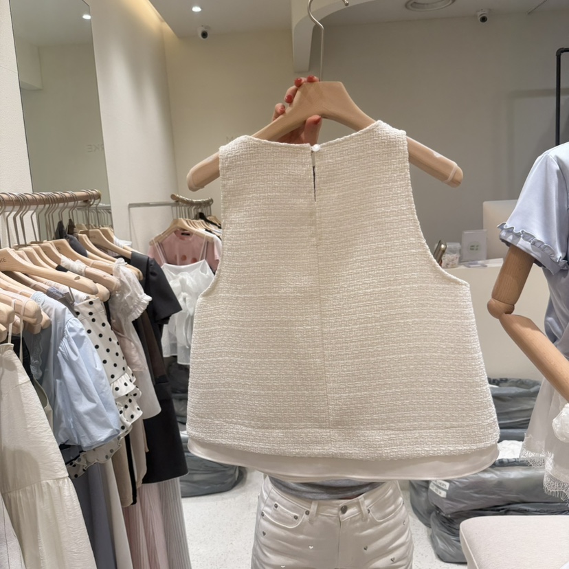 MARKE-P韓國東大門直郵女裝新款26夏季時尚人氣熱賣馬甲MARKE-P馬甲