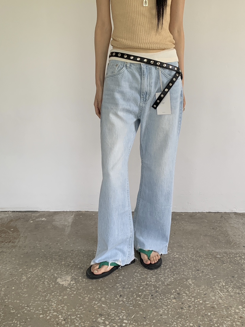 PROJECT SALT韓國東大門代購女士新款時尚牛仔褲PROJECTSALT牛仔褲