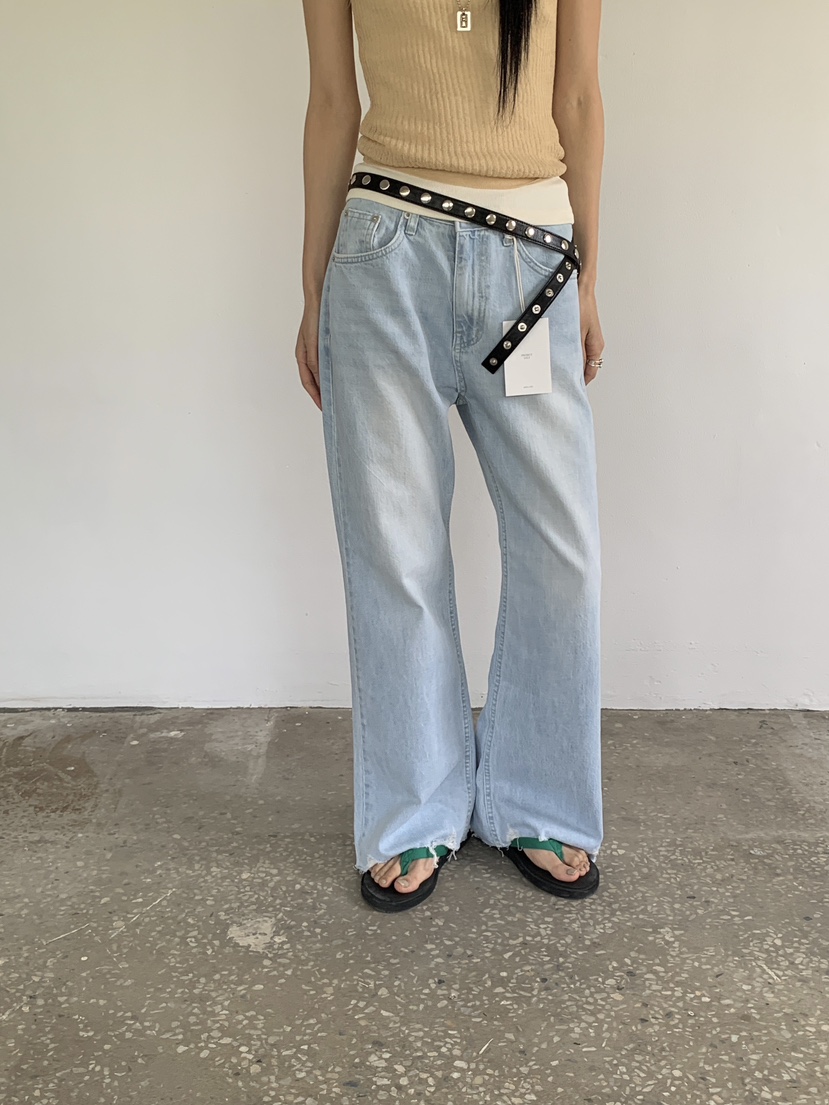 PROJECT SALT韓國東大門代購女士新款時尚牛仔褲PROJECTSALT牛仔褲
