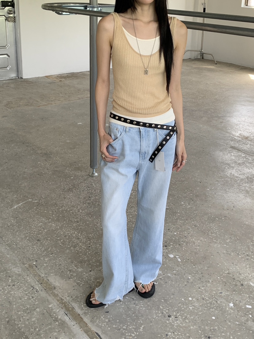 PROJECT SALT韓國東大門代購女士新款時尚牛仔褲PROJECTSALT牛仔褲