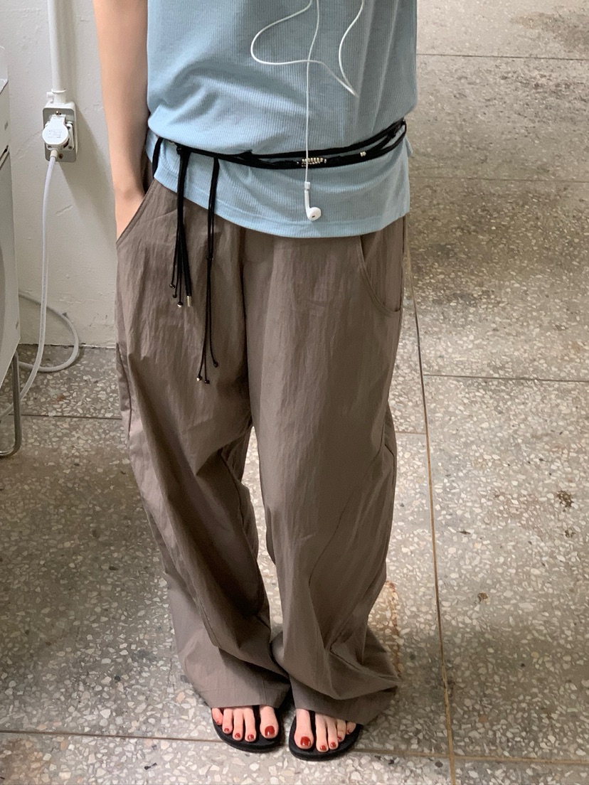 UNBOUND東大門實拍韓國女士新款推薦時尚26夏季26春夏休閑褲UNBOUND休閑褲
