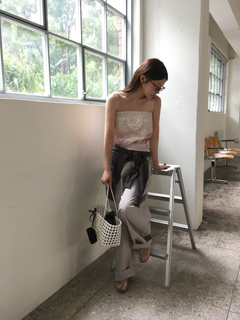 UNBOUND東大門實拍韓國女士新款推薦時尚26夏季26春夏休閑褲UNBOUND休閑褲