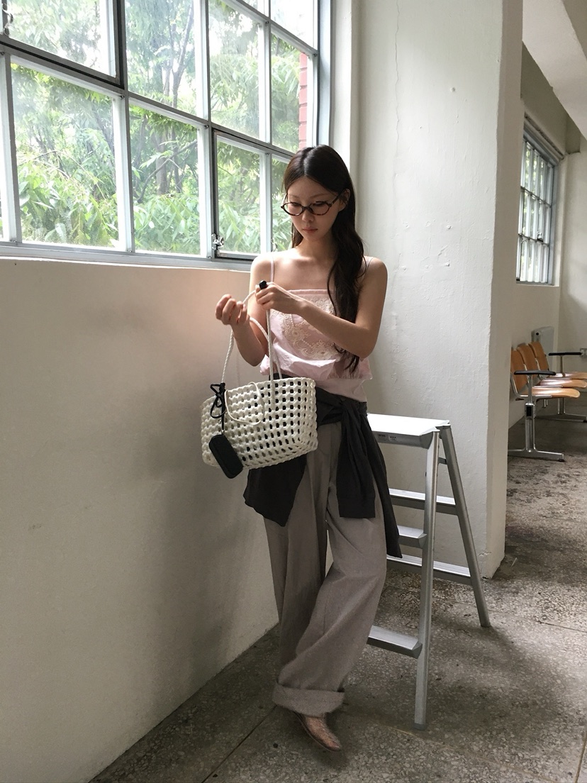 UNBOUND東大門實拍韓國女士新款推薦時尚26夏季26春夏休閑褲UNBOUND休閑褲