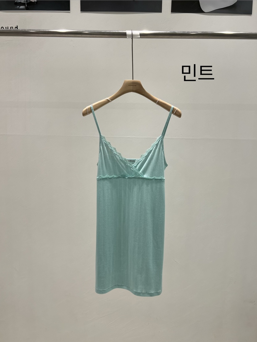 UNBOUND韓國直郵女裝新品時尚職業26春夏休閑吊帶背心短款UNBOUND吊帶/背心圖色2
