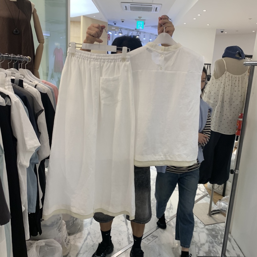 ALMOND韓國直郵實拍女士新款人氣時尚熱賣26春夏套裝套裝ALMOND套裝