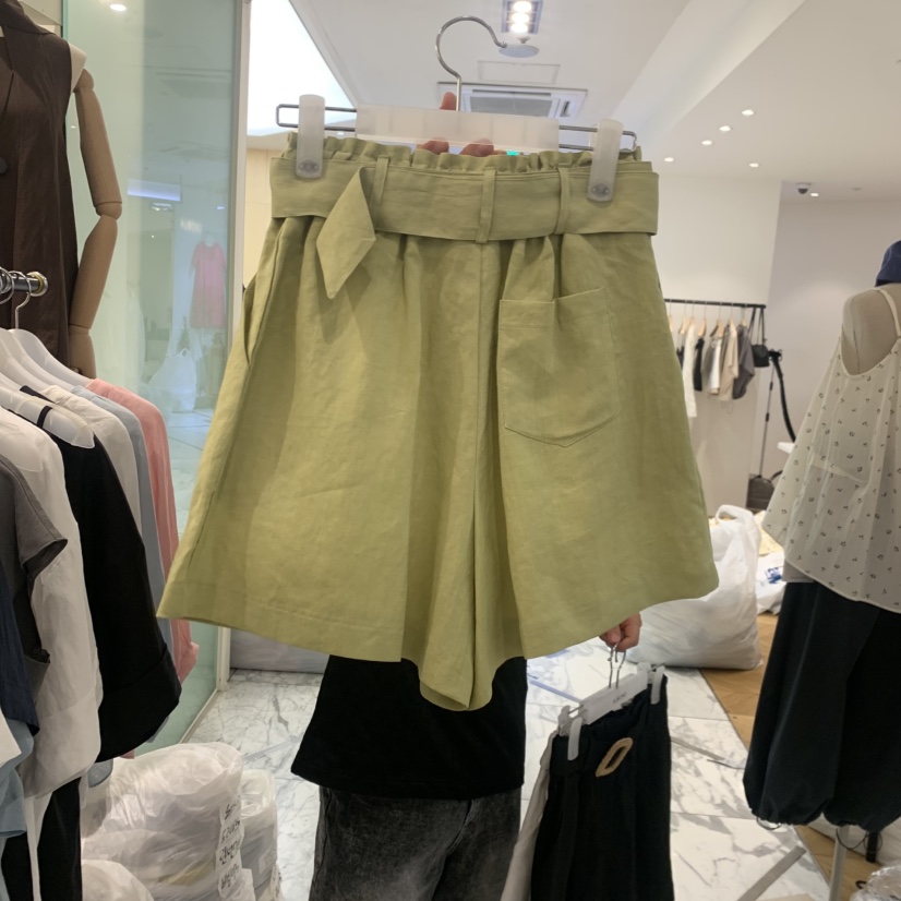ALMOND韓國代購女裝新品26夏季熱賣時尚人氣休閑職業短褲ALMOND短褲