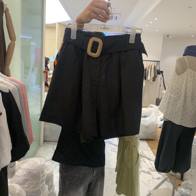 ALMOND韓國代購女裝新品26夏季熱賣時尚人氣休閑職業短褲ALMOND短褲圖色3
