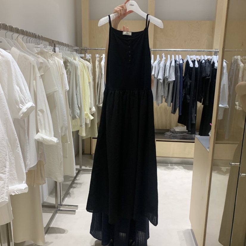 DEUO韓國直郵實拍女裝新款26春夏推薦26夏季熱賣休閑連衣裙DEUO連衣裙圖色2