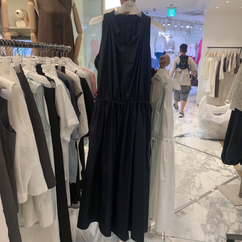 ALMOND韓國東大門代購女裝新款人氣26春夏26夏季連衣裙吊帶裙ALMOND連衣裙圖色3