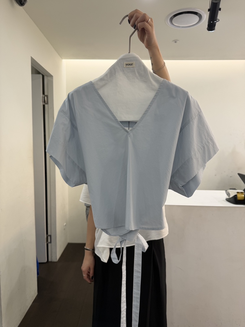 YOUR-P韓國東大門代購女士新品人氣26春夏熱賣襯衫蕾絲衫YOUR-P襯衫/蕾絲衫圖色2