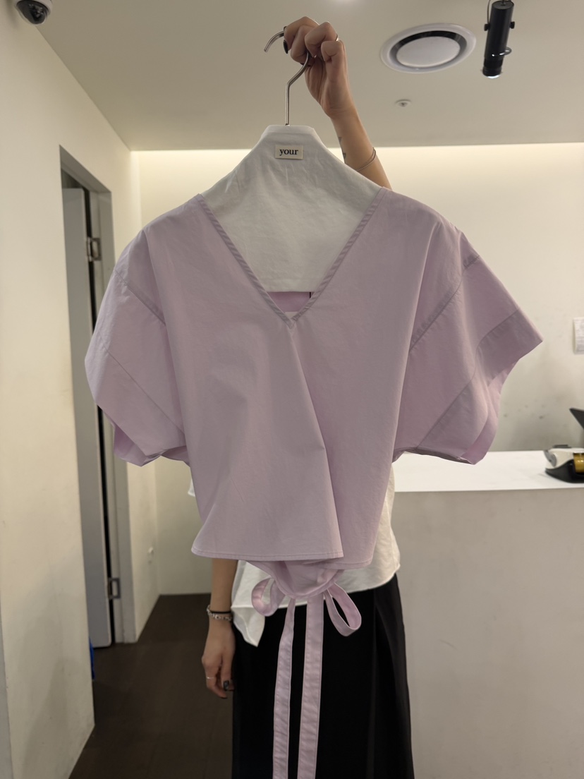 YOUR-P韓國東大門代購女士新品人氣26春夏熱賣襯衫蕾絲衫YOUR-P襯衫/蕾絲衫圖色3