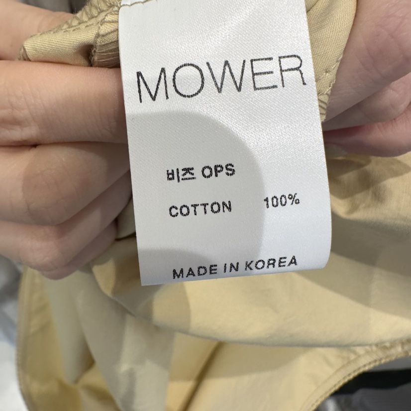 MOWER東大門實拍韓國女裝新品26春夏休閑熱賣職業時尚連衣裙MOWER連衣裙