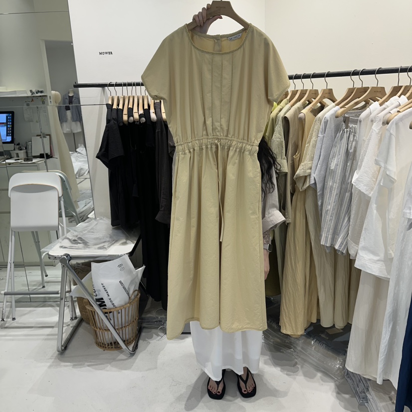 MOWER東大門實拍韓國女裝新品26春夏休閑熱賣職業時尚連衣裙MOWER連衣裙圖色2