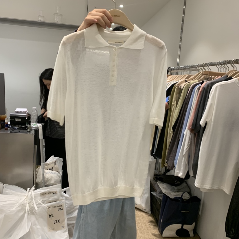 SELF SERVICE韓國直郵女士新品休閑推薦職業26春夏針織衫SELF SERVICE針織衫圖色3