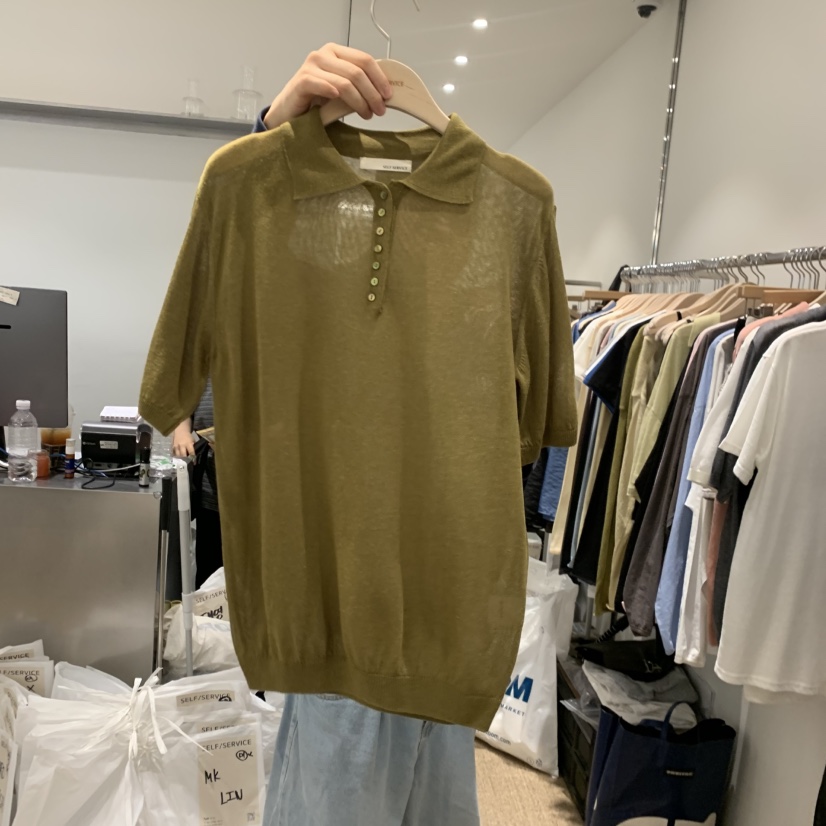 SELF SERVICE韓國直郵女士新品休閑推薦職業26春夏針織衫SELF SERVICE針織衫圖色4