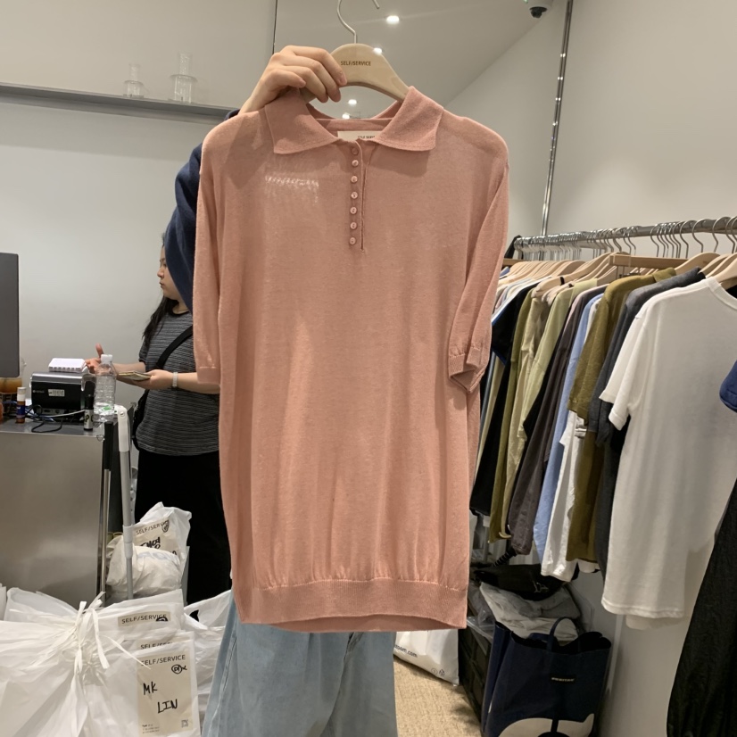 SELF SERVICE韓國直郵女士新品休閑推薦職業26春夏針織衫SELF SERVICE針織衫圖色5