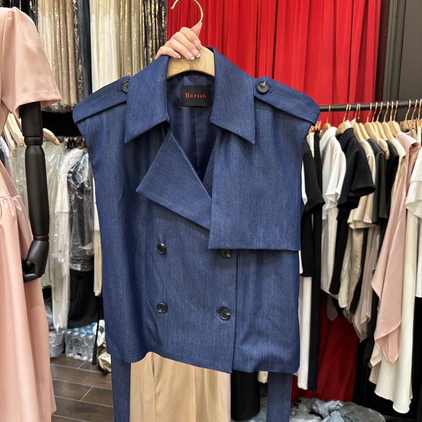HERISH韓國東大門直郵女裝新品職業26夏季人氣推薦熱賣馬甲Haute-Herish-Q馬甲圖色2