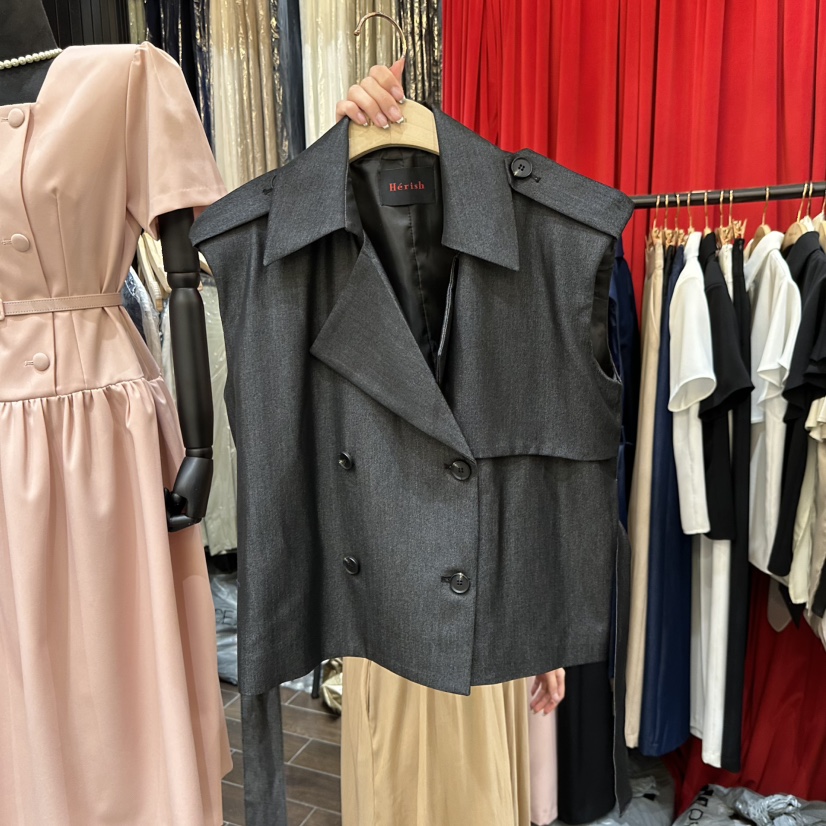 HERISH韓國東大門直郵女裝新品職業26夏季人氣推薦熱賣馬甲Haute-Herish-Q馬甲圖色3
