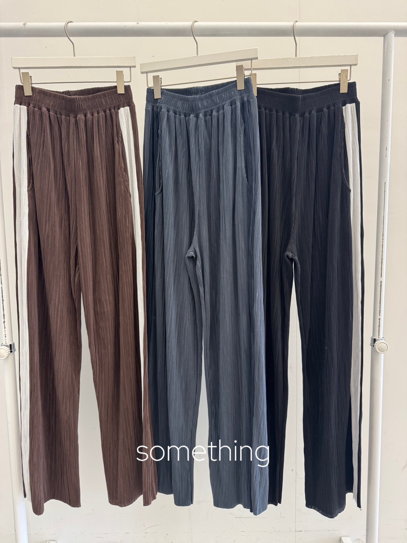 SOMETHING-L/FANCY韓國直郵女士新款26夏季職業時尚休閑褲SOMETHING-L/FANCY休閑褲