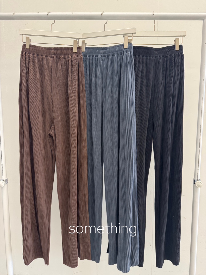 SOMETHING-L/FANCY韓國直郵女士新款26夏季職業時尚休閑褲SOMETHING-L/FANCY休閑褲