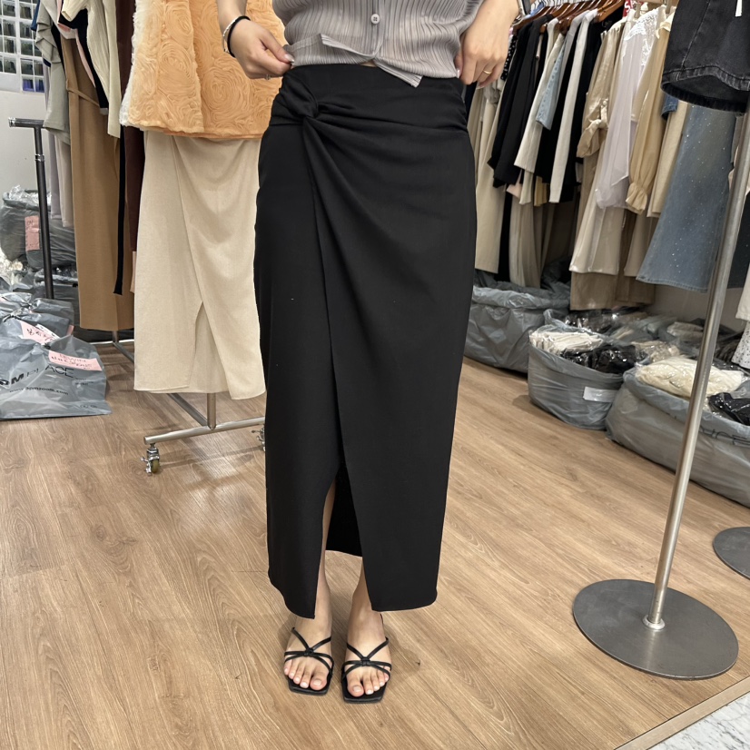 LEWIN韓國直郵女士新品休閑26夏季熱賣推薦人氣時尚長裙亞麻LEWIN長裙圖色4