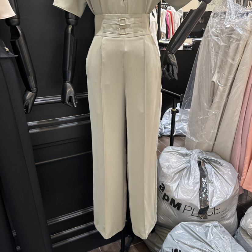HERISH韓國東大門直郵女裝新品26夏季人氣時尚26春夏休閑褲Haute-Herish-Q休閑褲圖色1