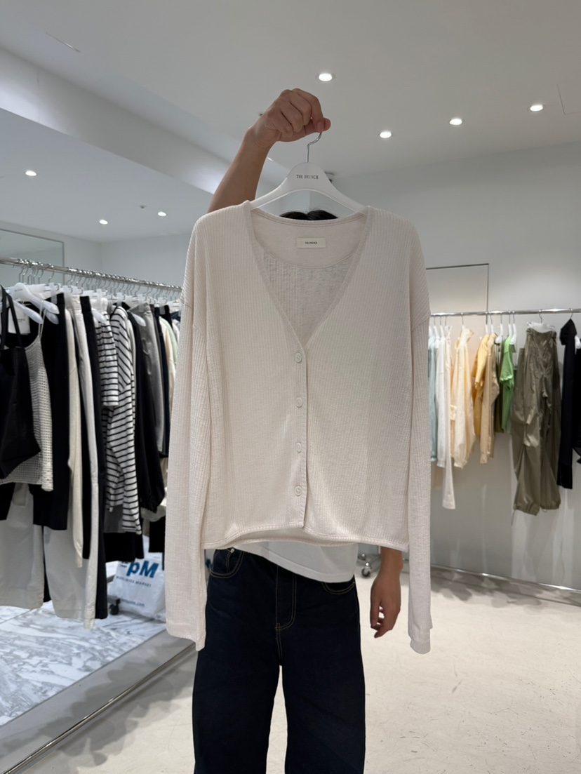 THE BRUNCH東大門實拍韓國女裝新品推薦休閑26春夏職業開衫THE BRUNCH開衫圖色1