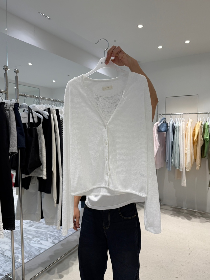 THE BRUNCH東大門實拍韓國女裝新品推薦休閑26春夏職業開衫THE BRUNCH開衫圖色2