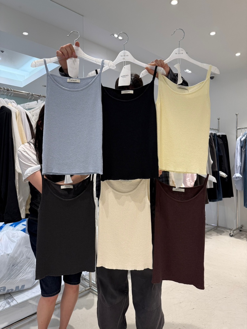THE BRUNCH韓國直郵女裝新品26夏季26春夏時尚休閑吊帶背心THE BRUNCH吊帶/背心