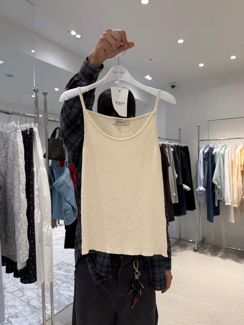 THE BRUNCH韓國直郵女裝新品26夏季26春夏時尚休閑吊帶背心THE BRUNCH吊帶/背心圖色1