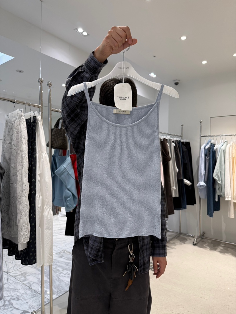 THE BRUNCH韓國直郵女裝新品26夏季26春夏時尚休閑吊帶背心THE BRUNCH吊帶/背心圖色3