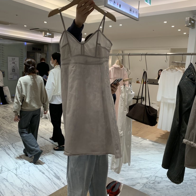 SELF SERVICE韓國直郵實拍女裝新品時尚休閑熱賣職業連衣裙SELF SERVICE連衣裙圖色1