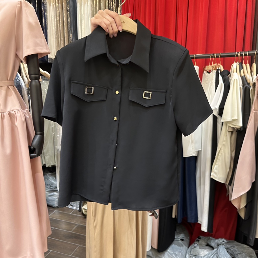 HERISH韓國代購女士新款熱賣26春夏26夏季時尚襯衫蕾絲衫Haute-Herish-Q襯衫/蕾絲衫圖色3