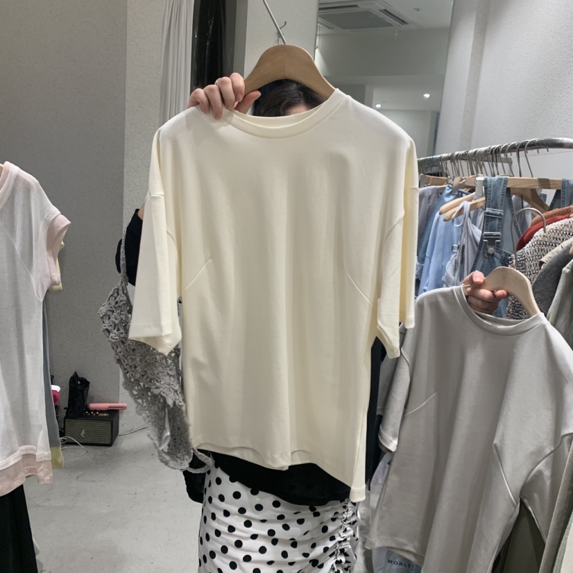 SSEMIENNE韓國代購女裝新品熱賣職業26夏季26春夏時尚T恤SSENIQUE/SSEMIENNET恤圖色3