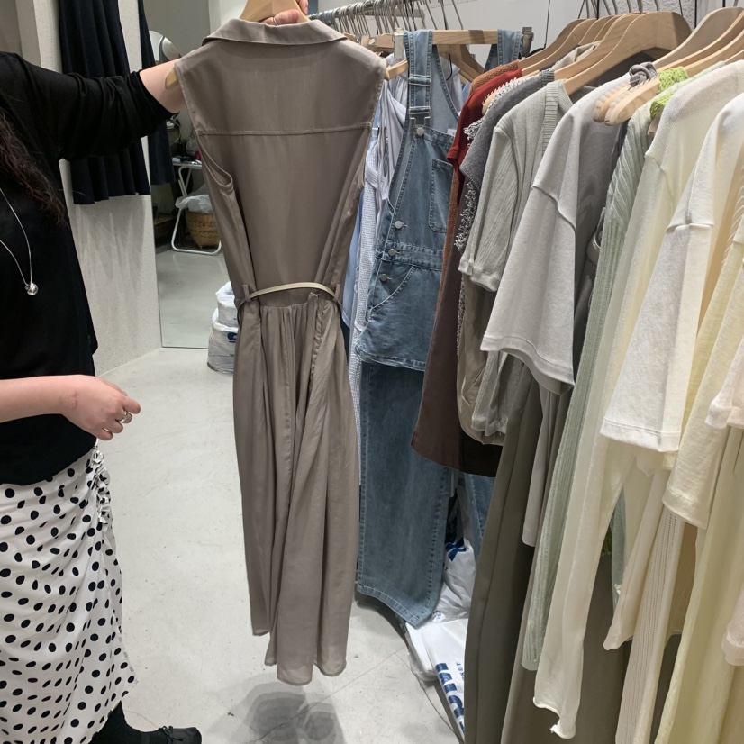SSEMIENNE韓國東大門直郵女裝新品時尚人氣連衣裙包含腰帶SSENIQUE/SSEMIENNE連衣裙