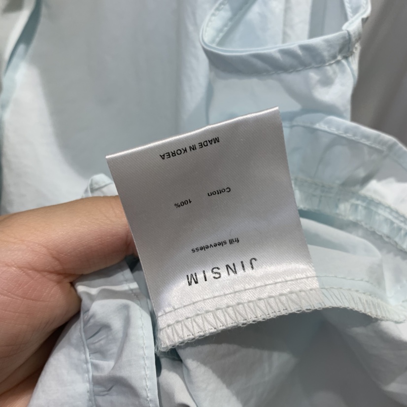 JINSIM韓國直郵女士新款26夏季職業推薦時尚吊帶背心荷葉邊JINSIM吊帶/背心