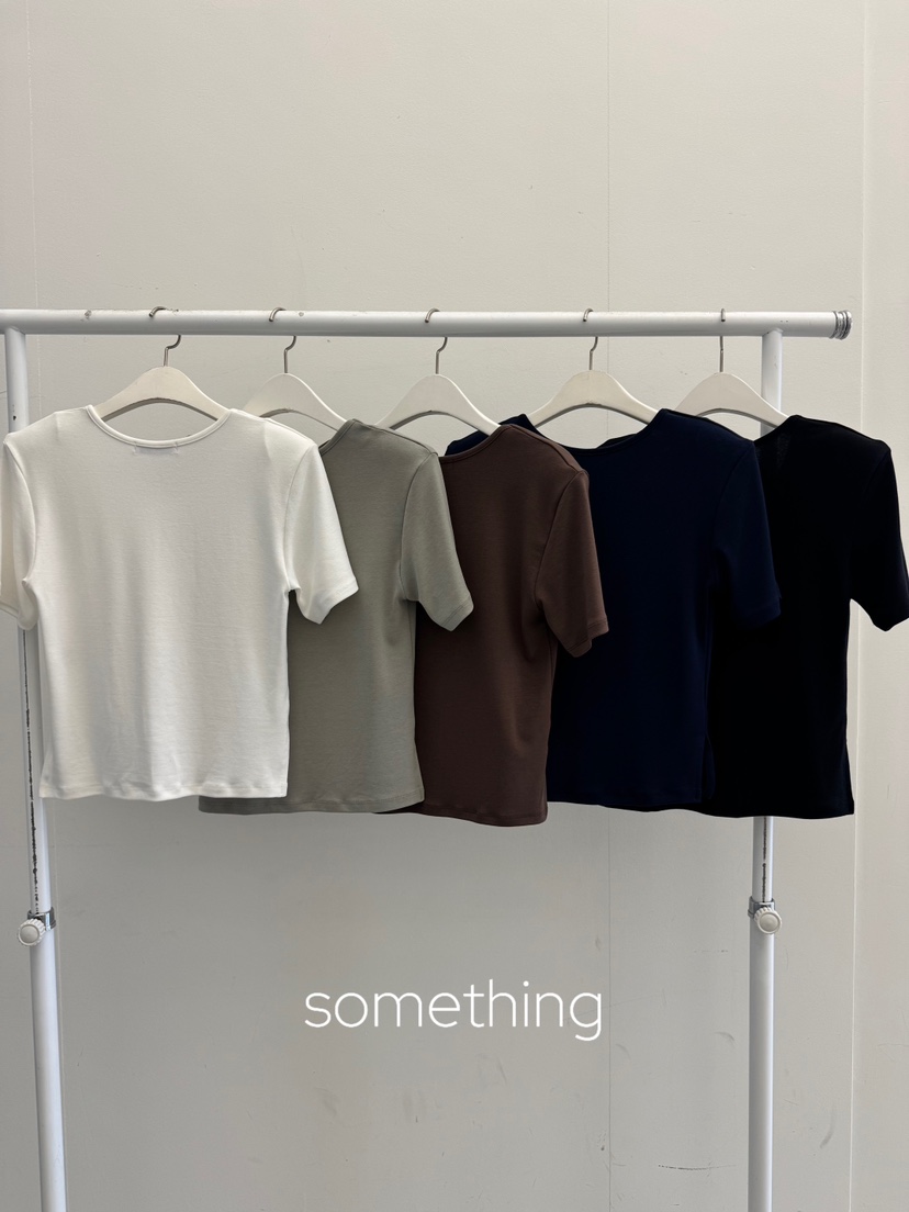 SOMETHING-L/FANCY韓國直郵實拍女裝新款26春夏時尚T恤SOMETHING-L/FANCYT恤