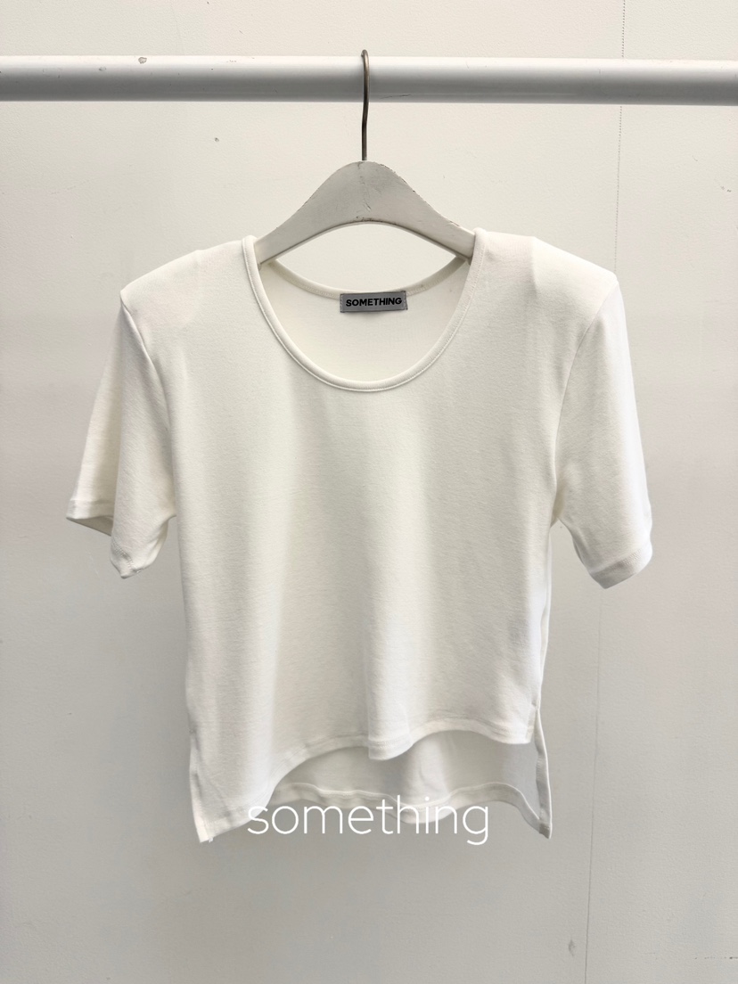 SOMETHING-L/FANCY韓國直郵實拍女裝新款26春夏時尚T恤SOMETHING-L/FANCYT恤圖色1