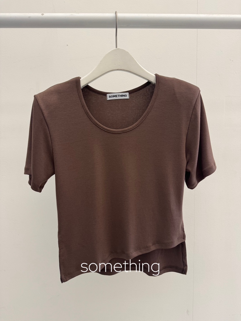 SOMETHING-L/FANCY韓國直郵實拍女裝新款26春夏時尚T恤SOMETHING-L/FANCYT恤圖色2