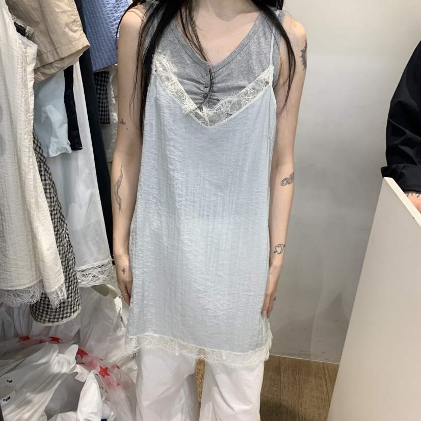 JINSIM韓國東大門代購女士新品職業26春夏熱賣休閑連衣裙JINSIM連衣裙圖色2