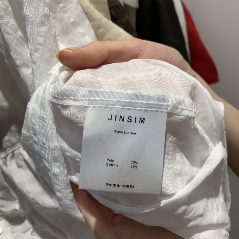 JINSIM韓國代購女裝新款休閑時尚人氣職業26夏季襯衫蕾絲衫JINSIM襯衫/蕾絲衫