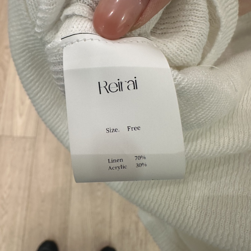 REIRAI韓國直郵女士新品26春夏26夏季熱賣休閑職業吊帶背心Reirai吊帶/背心