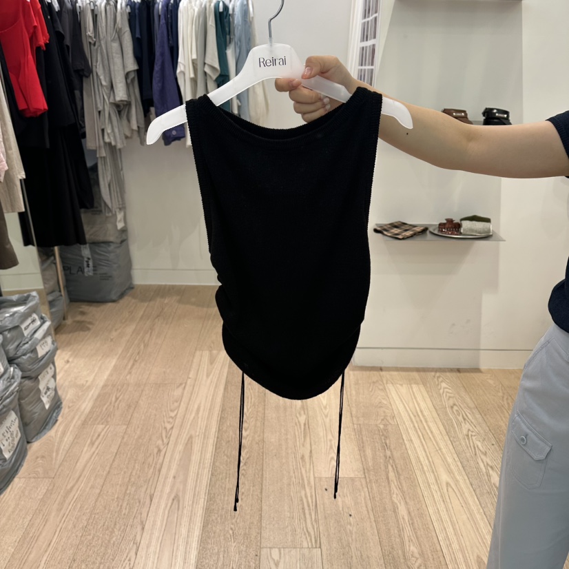 REIRAI韓國直郵女士新品26春夏26夏季熱賣休閑職業吊帶背心Reirai吊帶/背心圖色2