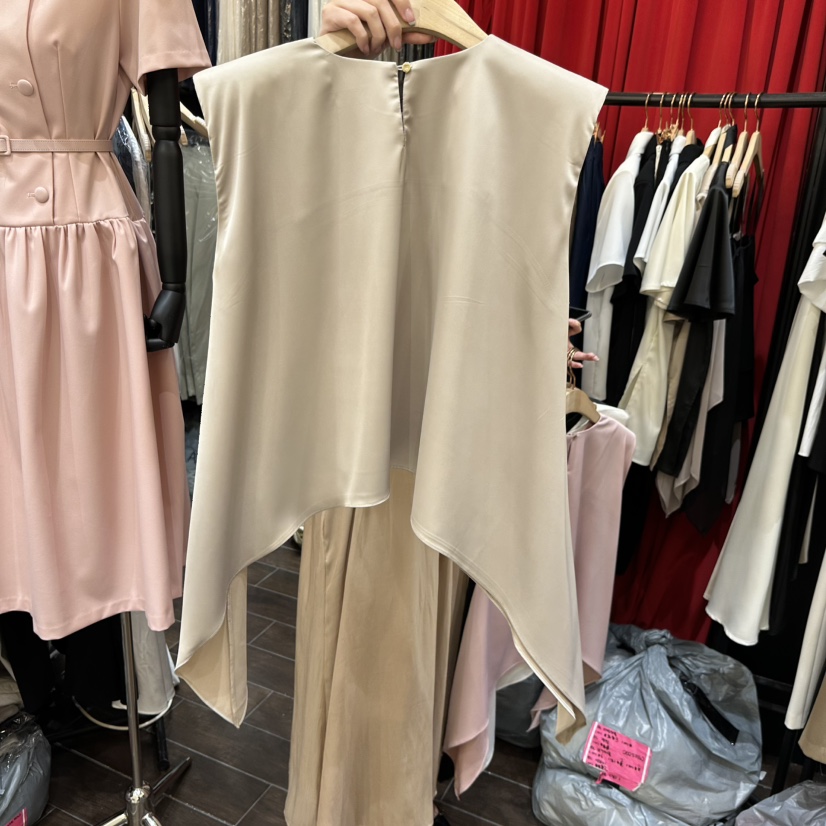 HERISH韓國代購女士新品熱賣推薦26夏季職業休閑襯衫蕾絲衫Haute-Herish-Q襯衫/蕾絲衫