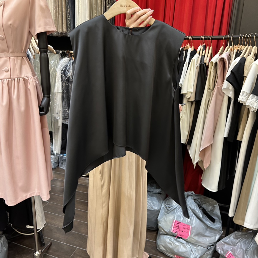 HERISH韓國代購女士新品熱賣推薦26夏季職業休閑襯衫蕾絲衫Haute-Herish-Q襯衫/蕾絲衫圖色4