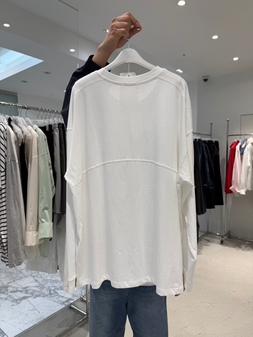 THE BRUNCH韓國直郵實拍女裝新品26夏季休閑推薦長袖T恤THE BRUNCH長袖T恤