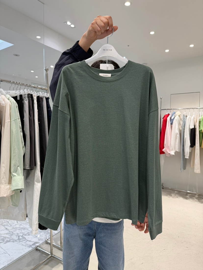 THE BRUNCH韓國直郵實拍女裝新品26夏季休閑推薦長袖T恤THE BRUNCH長袖T恤圖色2