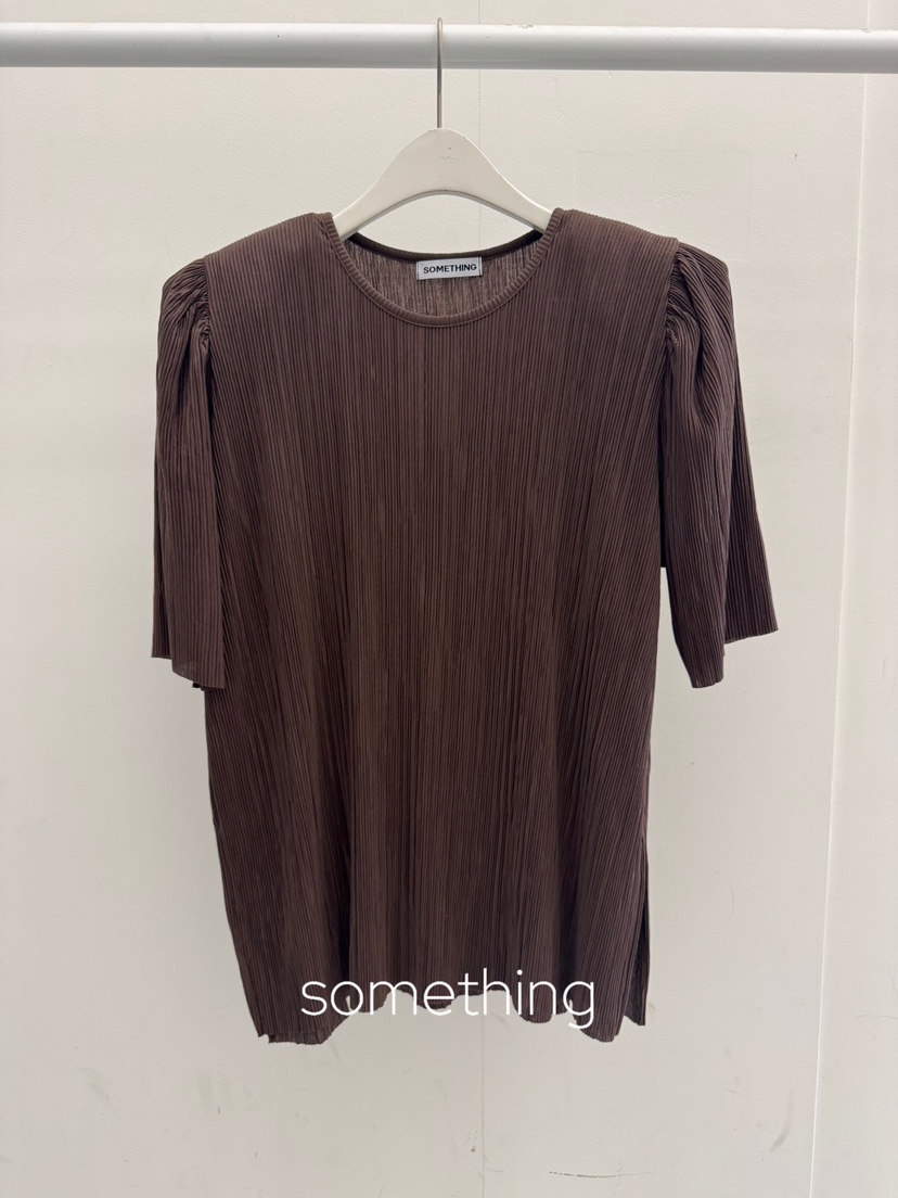 SOMETHING-L/FANCY韓國代購女士新品推薦熱賣26春夏T恤SOMETHING-L/FANCYT恤圖色1