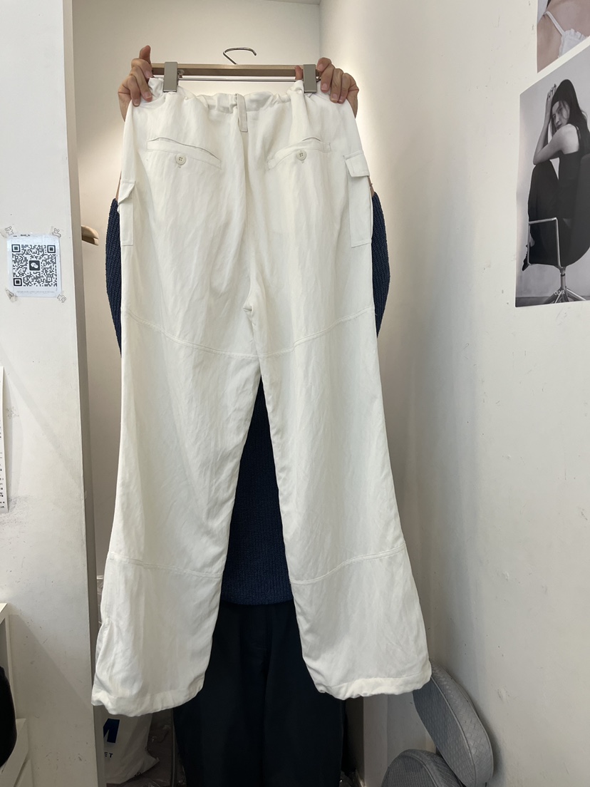 OUVIR韓國代購女士新品職業推薦熱賣時尚休閑褲不對稱工裝O.V.R/OUVIR休閑褲