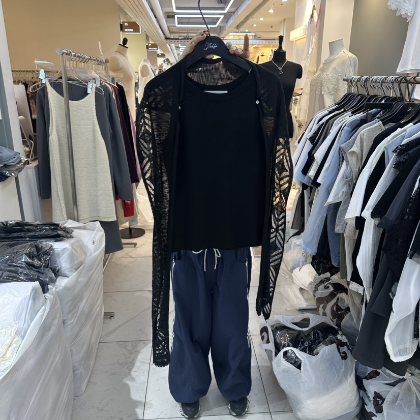 空韓國東大門代購女裝新品職業休閑26夏季人氣吊帶背心披肩BAKHA吊帶/背心圖色2